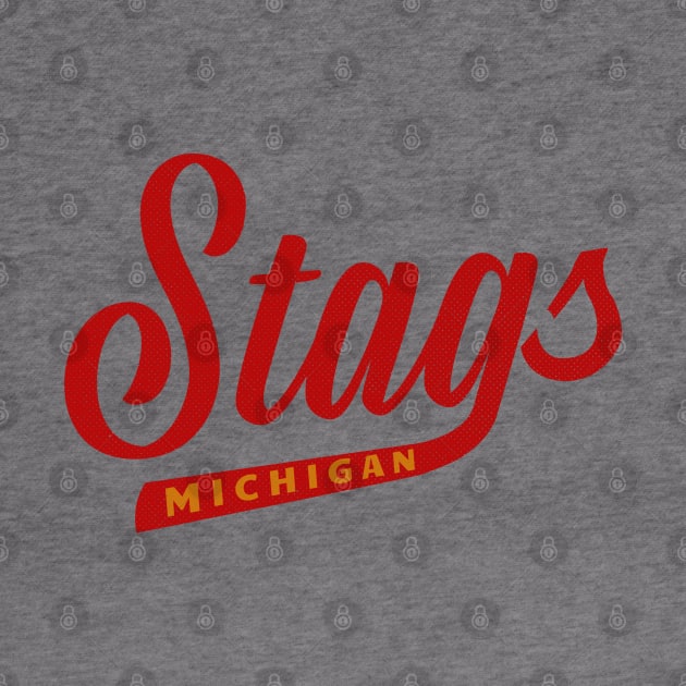 Defunct Michigan Stags WHA Hockey 1974 by LocalZonly